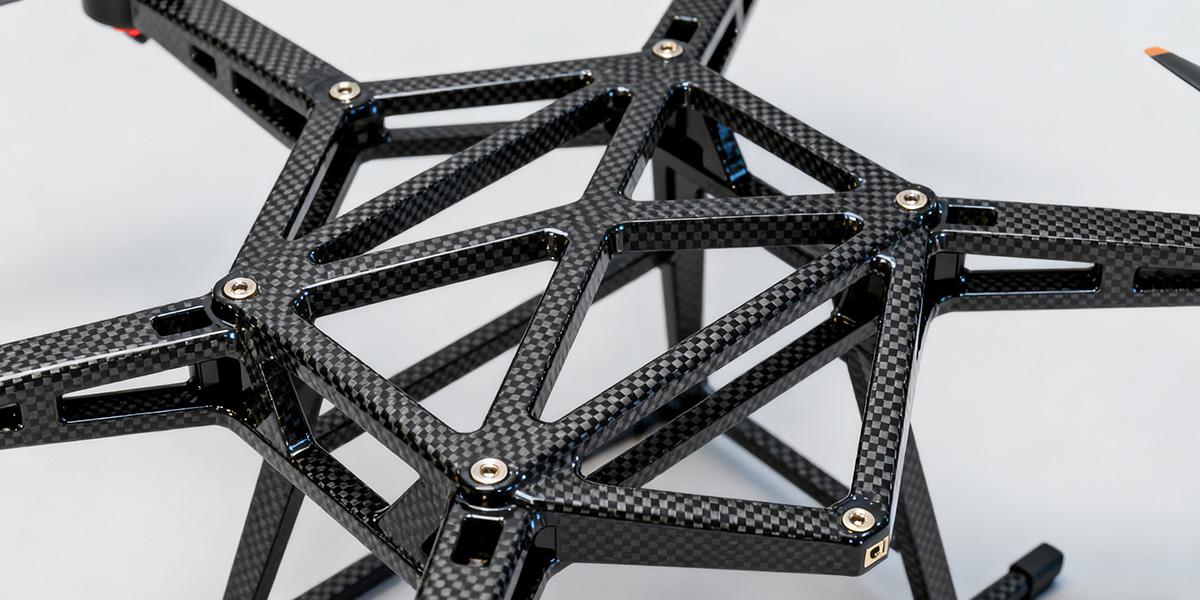 无人机碳纤维机身框架