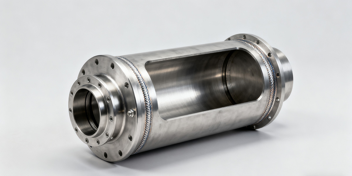 钛合金薄壁舱体零件