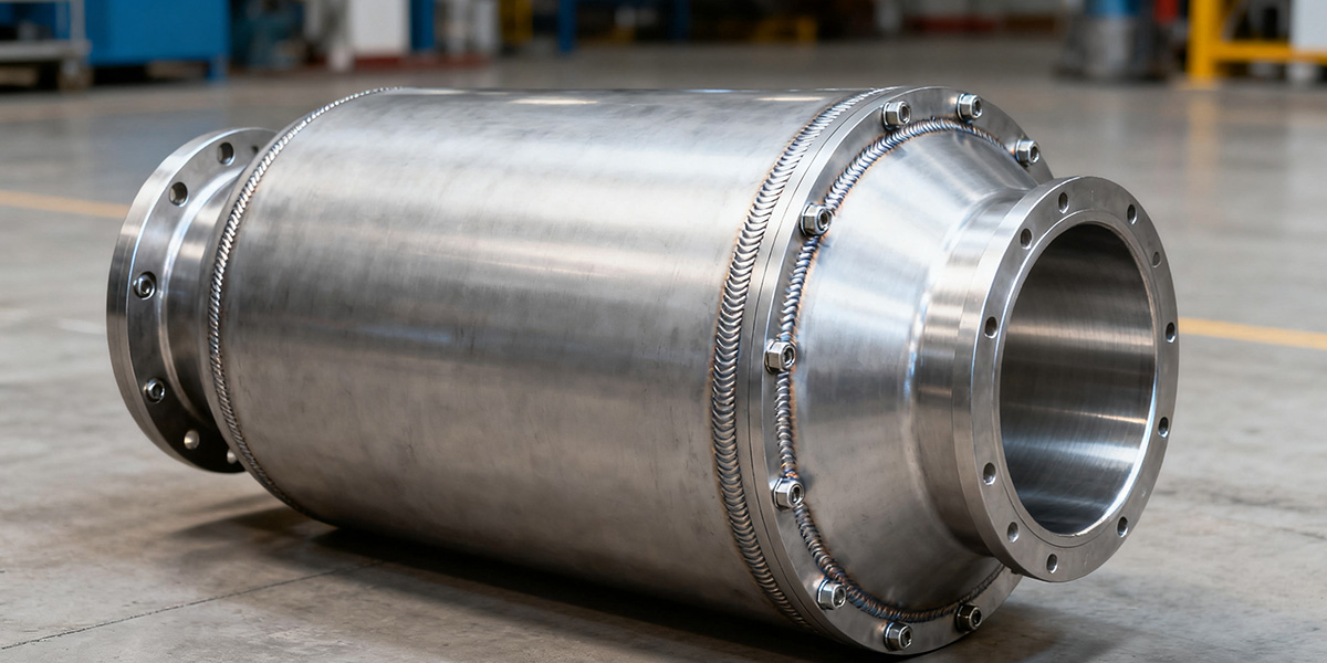 钛合金薄壁舱体零件