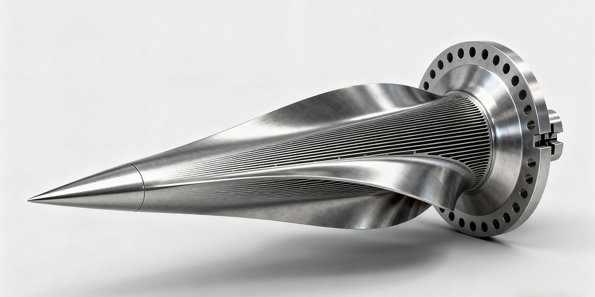 航空发动机叶片模型