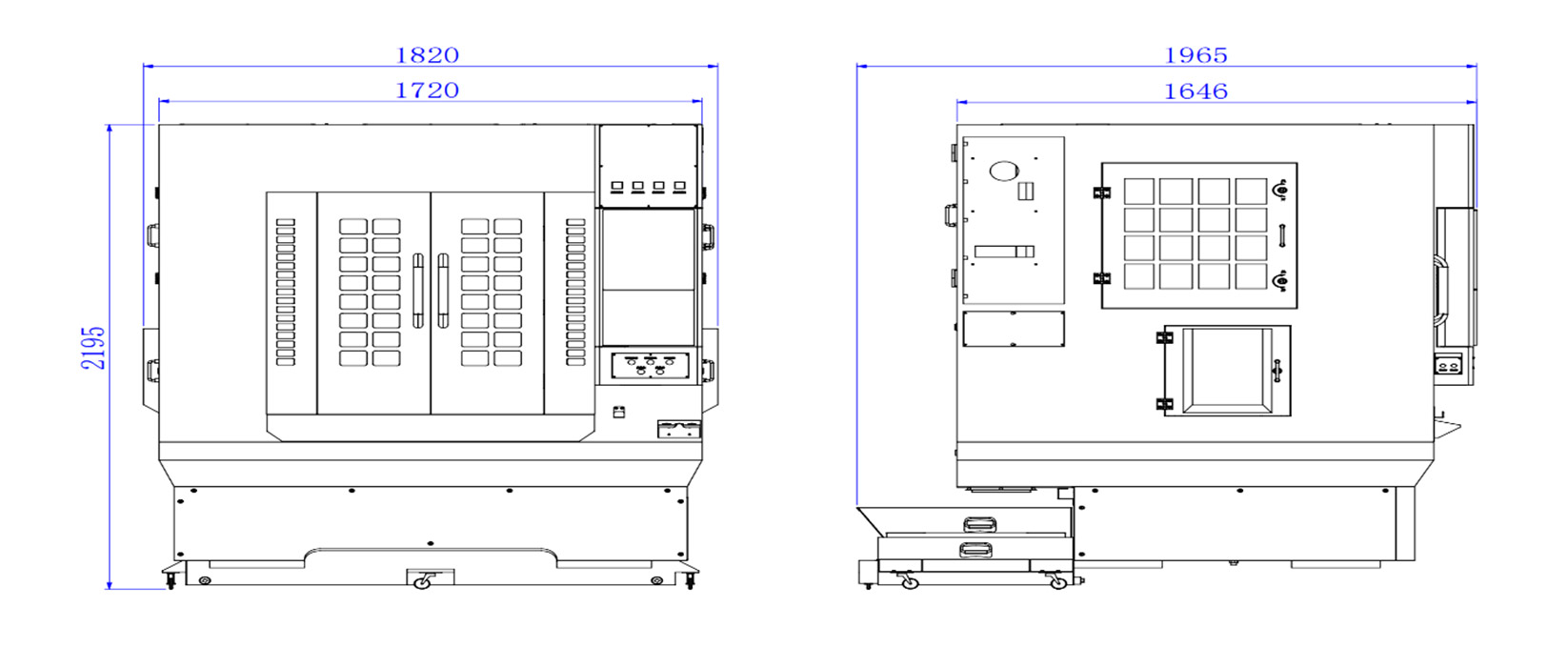 DA-540DSD双通道高速复合雕铣机