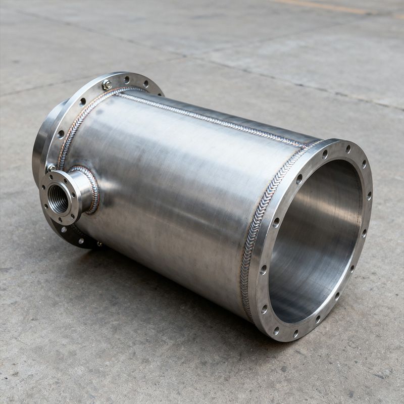 钛合金薄壁舱体零件