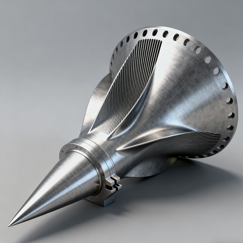 航空发动机叶片模型